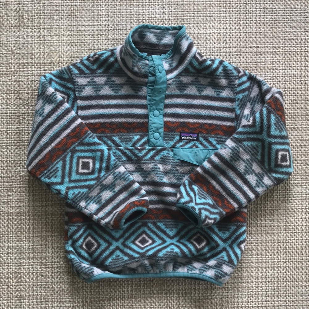Patagonia Fleece Pullover (kids' size XS)